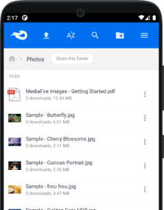 MediaFire's Android App